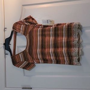 Rewind Lace Accent Top